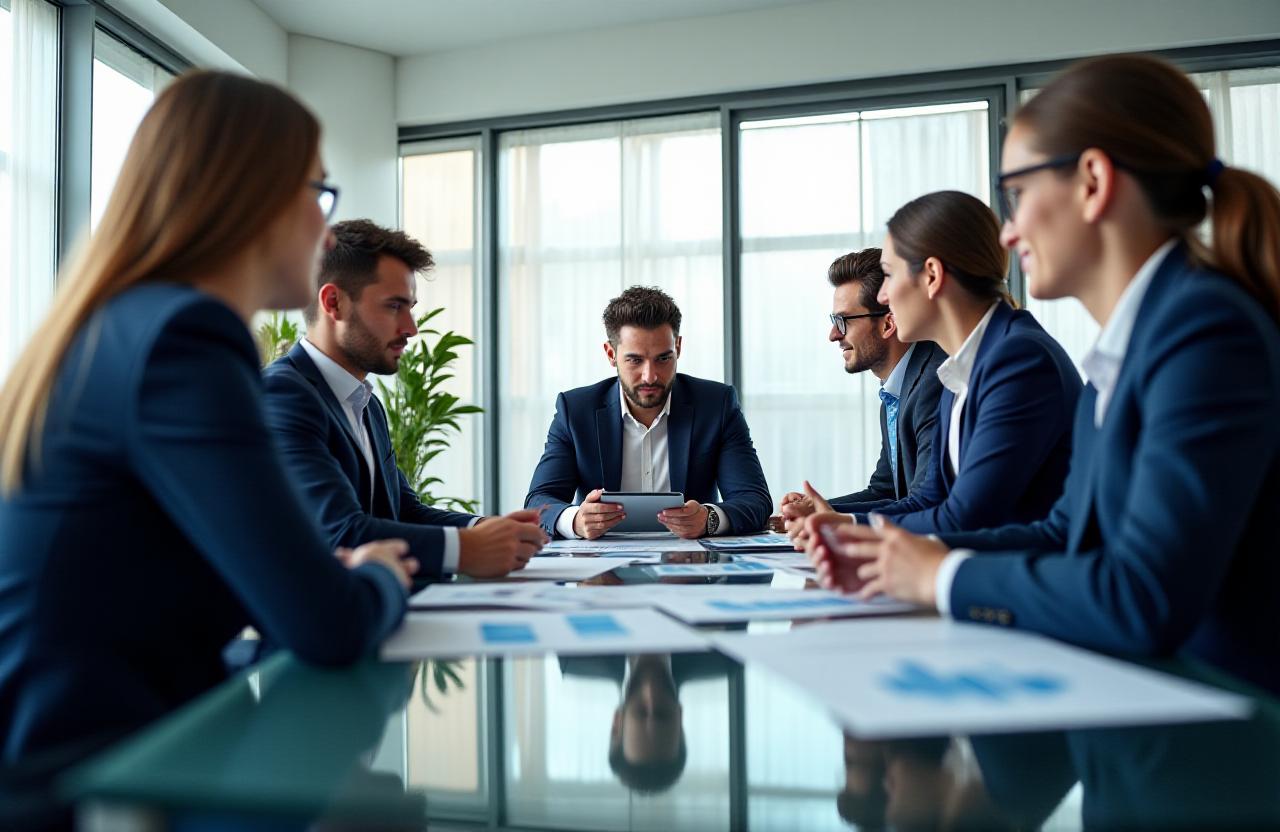 Team professionale di Alata Conseil in una sessione di pianificazione strategica